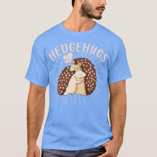 Hedgehog Couple Cute Valentines day T Shirt