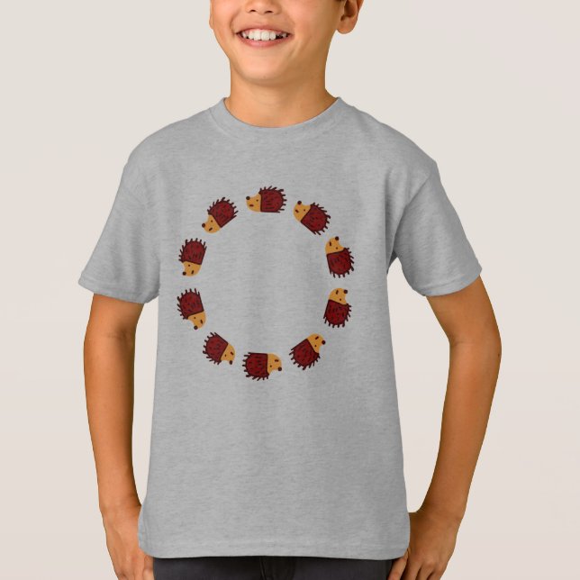 Hedgehog Crossing T-Shirt (Framsida)