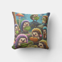 Hedgehog Cushion, fysisk design