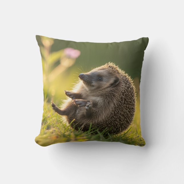 Hedgehog cushion kudde (Framsida)