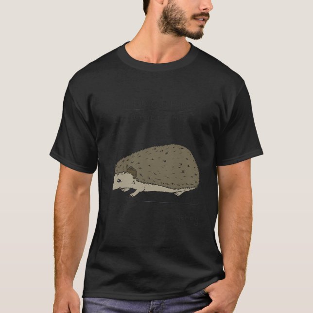 Hedgehog Cute Hedgehogs T Shirt (Framsida)