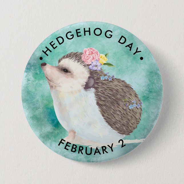 Hedgehog-dagen Knapp (Framsida)