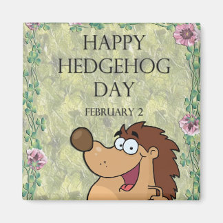 Hedgehog Day 2 februari Magnet