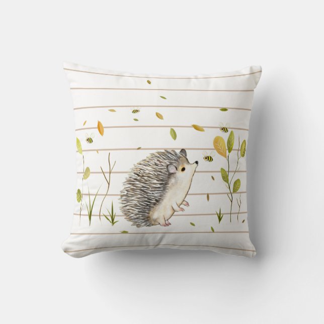 Hedgehog Dekorativ kudde (Framsida)