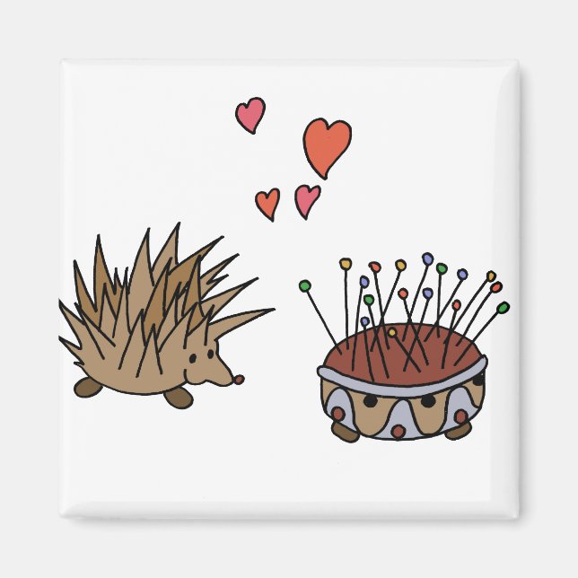 Hedgehog - erizo magnet (Framsidan)