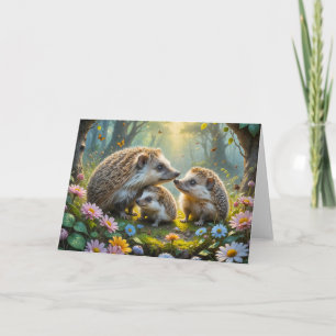 Hedgehog Family Kort