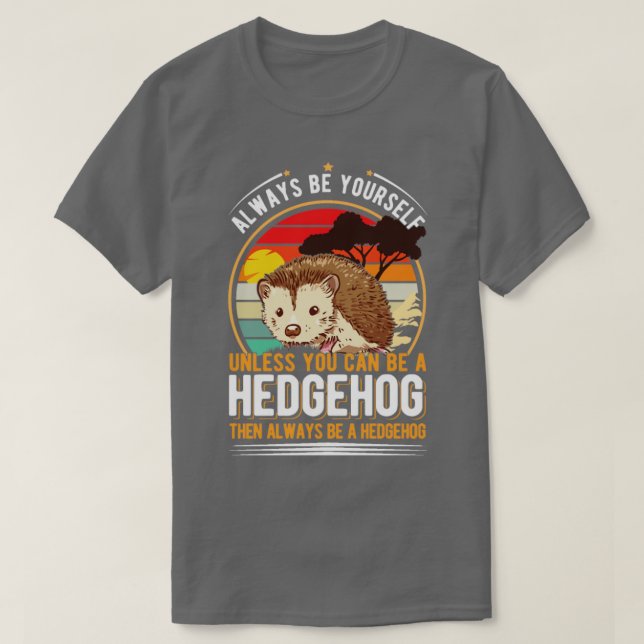 Hedgehog Gift T Shirt (Design framsida)
