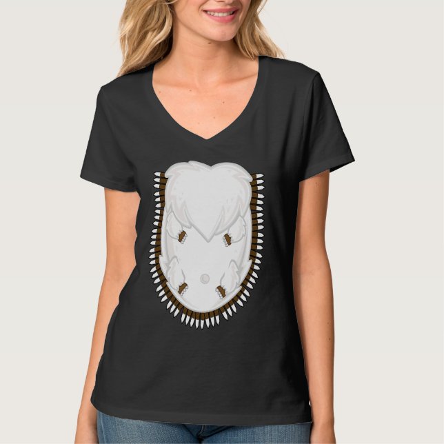 Hedgehog Halloween Costume Cute Belly Hairy Men Wo T Shirt (Framsida)