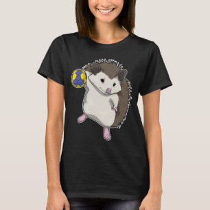 Hedgehog Handball-spelare Handball T Shirt