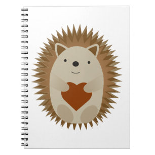 Hedgehog Heart Anteckningsbok