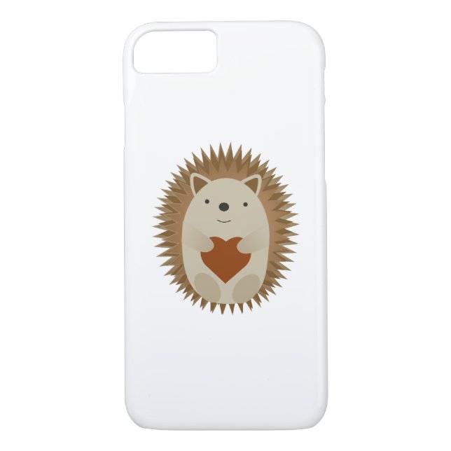 Hedgehog Heart Case-Mate iPhone Skal (Baksida)