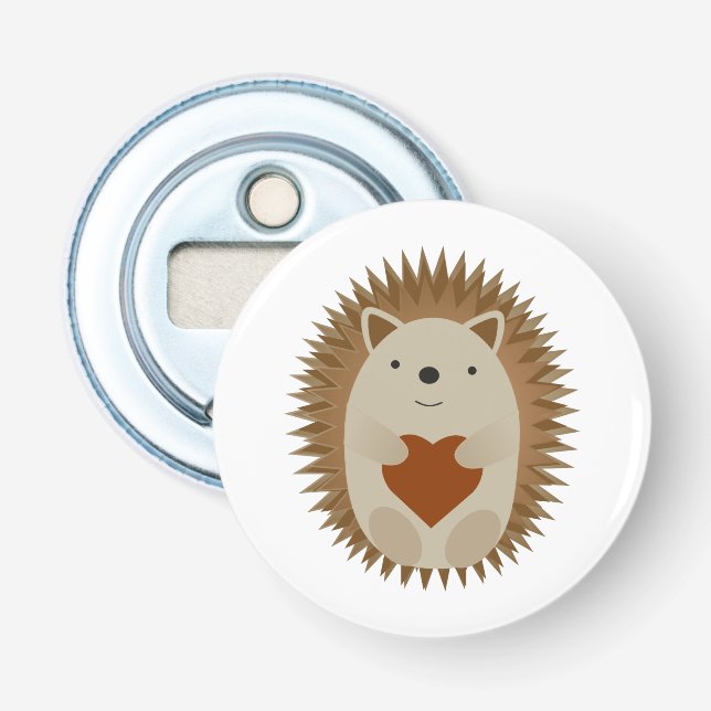 Hedgehog Heart Flasköppnare (Framsidan)