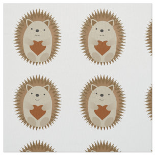 Hedgehog Heart Tyg