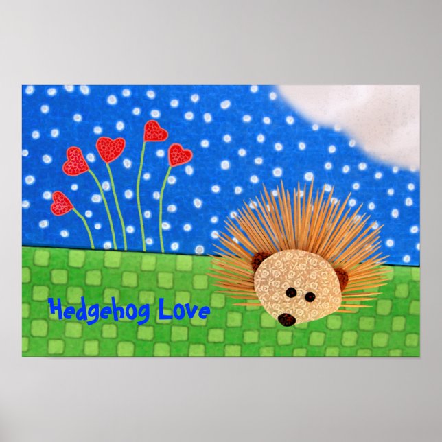 Hedgehog Hearts! Poster (Framsidan)