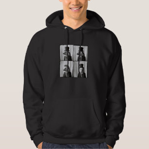 Hedgehog in Kostym Funny Animal Photobooth Pet Hed Hoodie