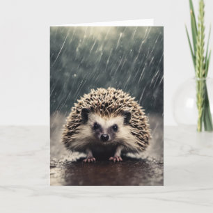 Hedgehog in the Rain Kort