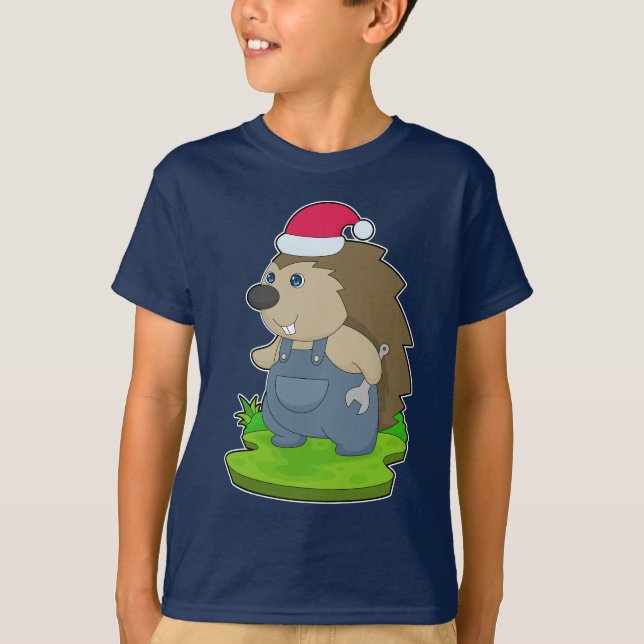 Hedgehog-julmekanismen T Shirt (Framsida)