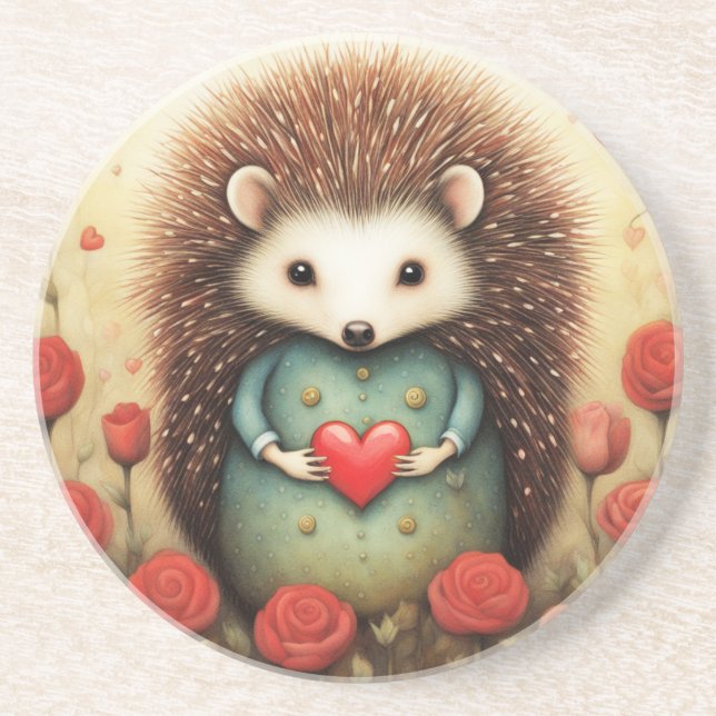 Hedgehog Kärlek 2 Underlägg (Framsidan)