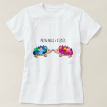 Hedgehog Kärlek Art Shirt