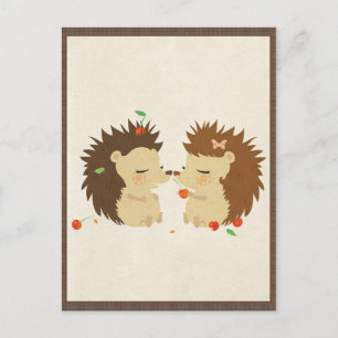 Hedgehog Kärlek (Se II) vykort
