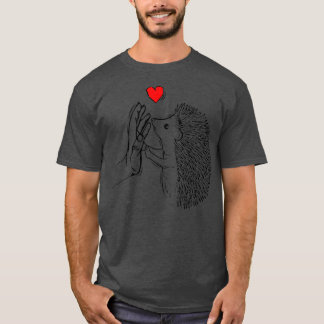 Hedgehog Kärlek Women Girls Kids Boys Manar T Shirt
