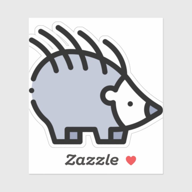 Hedgehog Klistermärken (Ark)