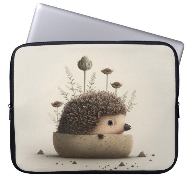 Hedgehog Laptop sleeve (Framsidan)