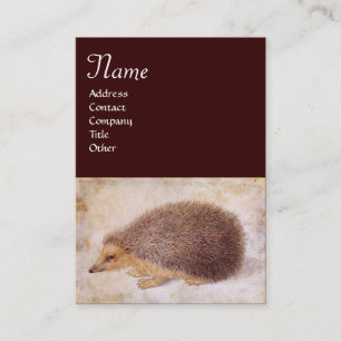 HEDGEHOG Monogram,Pearl papper Visitkort