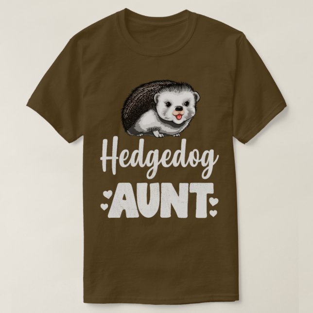 Hedgehog Moster Funny Hedgehog Humor 1 T Shirt (Design framsida)