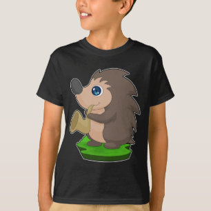 Hedgehog Musician Saxophone Music T Shirt