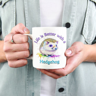 Hedgehog Owner djurälskare kaffe älskare Kaffemugg