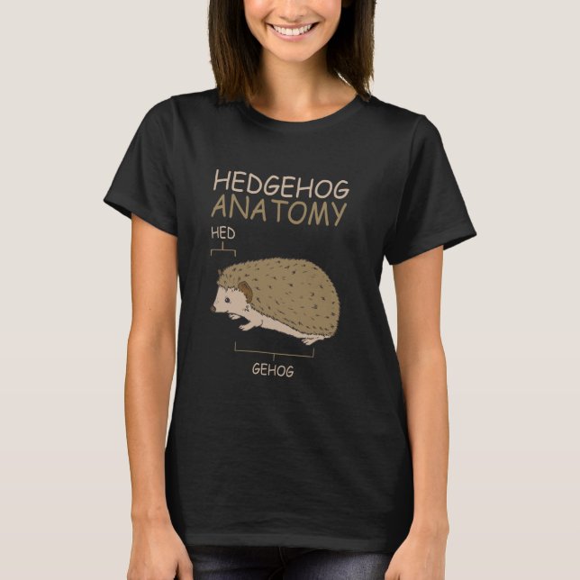 Hedgehog Pet Cute Hedgehog Animal Lover 1 T Shirt (Framsida)