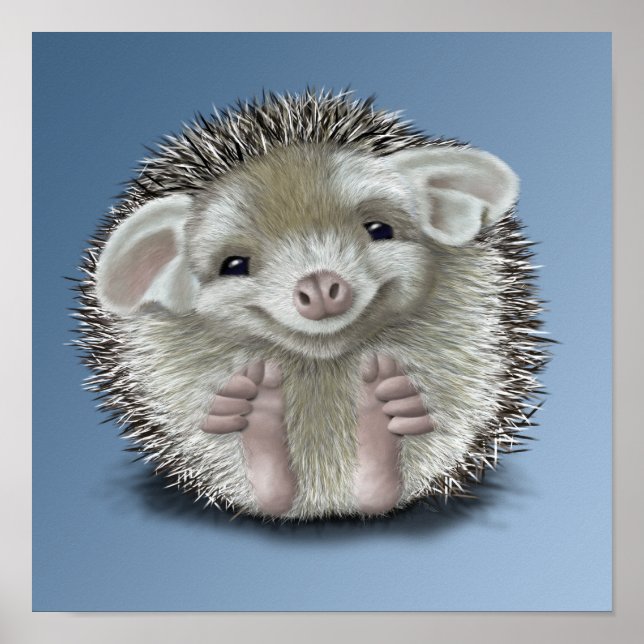 Hedgehog Poster (Framsidan)