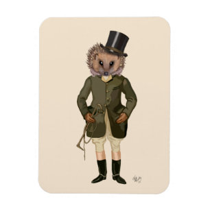 Hedgehog Rider Fullt 2 Magnet