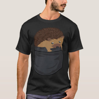 Hedgehog Shirt Children's Hedgehog in the Bag T-Sh T Shirt