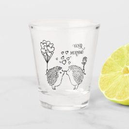 hedgehog Shot glass