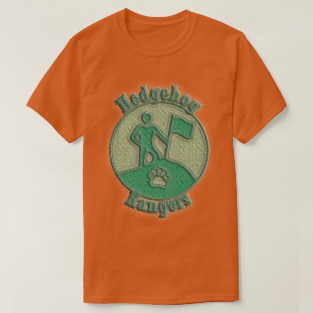 Hedgehog Skogsväktares T Shirt (Design framsida)