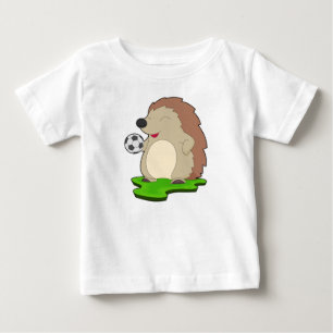 Hedgehog Soccer-spelare Fotboll T Shirt