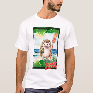 Hedgehog "Sommaren kommer!" T Shirt