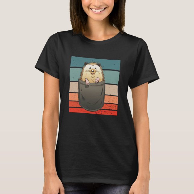 Hedgehog söt t shirt (Framsida)