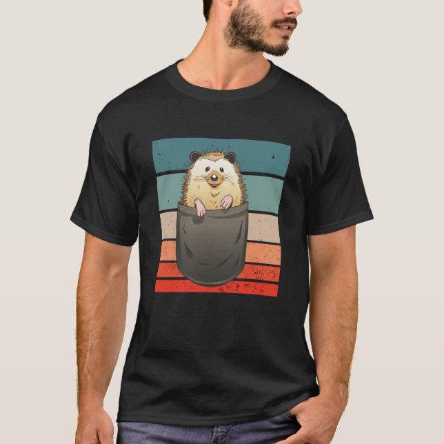 Hedgehog söt t shirt (Framsida)