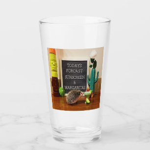 Hedgehog Sunscreen och Margaritas Glaskopp