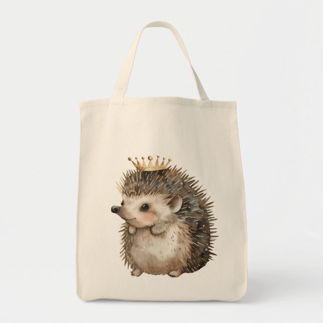 Hedgehog Tote bags Tygkasse (Framsidan)