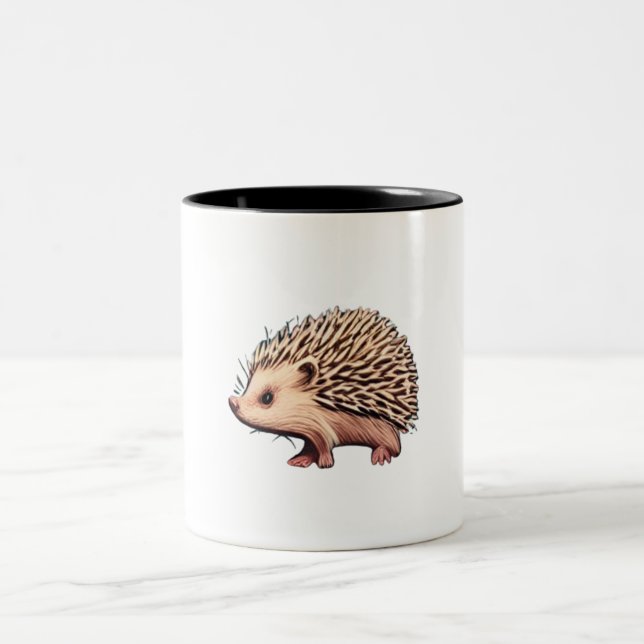 Hedgehog Två-Tonad Mugg (Center)