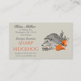 Hedgehog Visitkort
