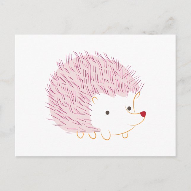 Hedgehog Vykort (Framsida)