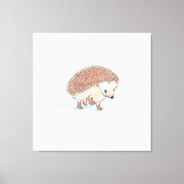 Hedgehogs Big Äventyr Canvastryck (Framsida)