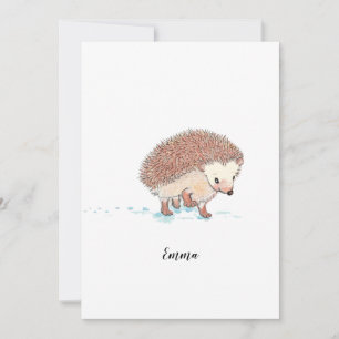 Hedgehogs Big Äventyr Inbjudningar