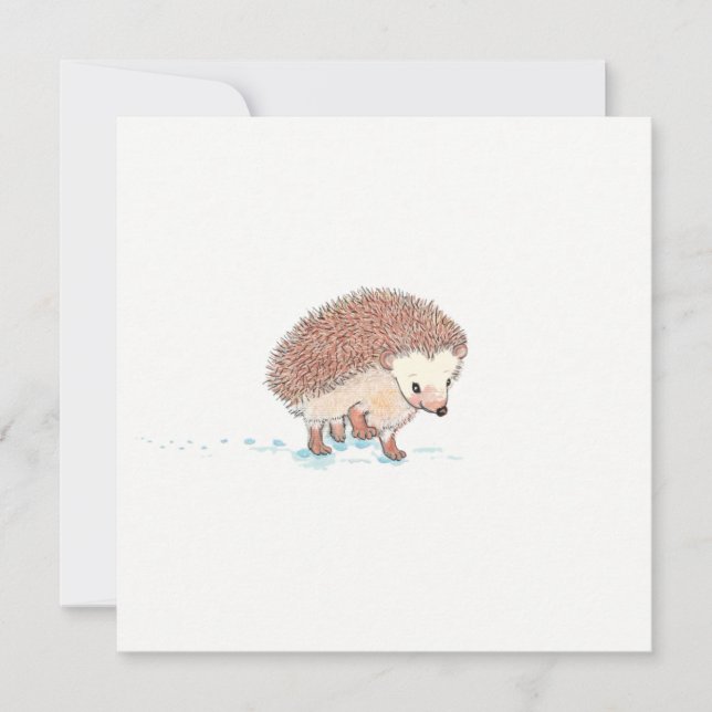 Hedgehogs Big Äventyr Kort (Framsida)