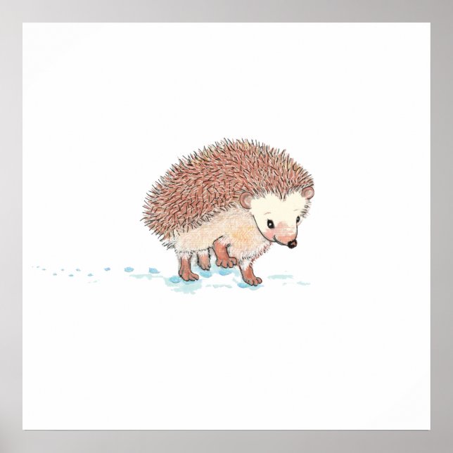 Hedgehogs Big Äventyr Poster (Framsidan)